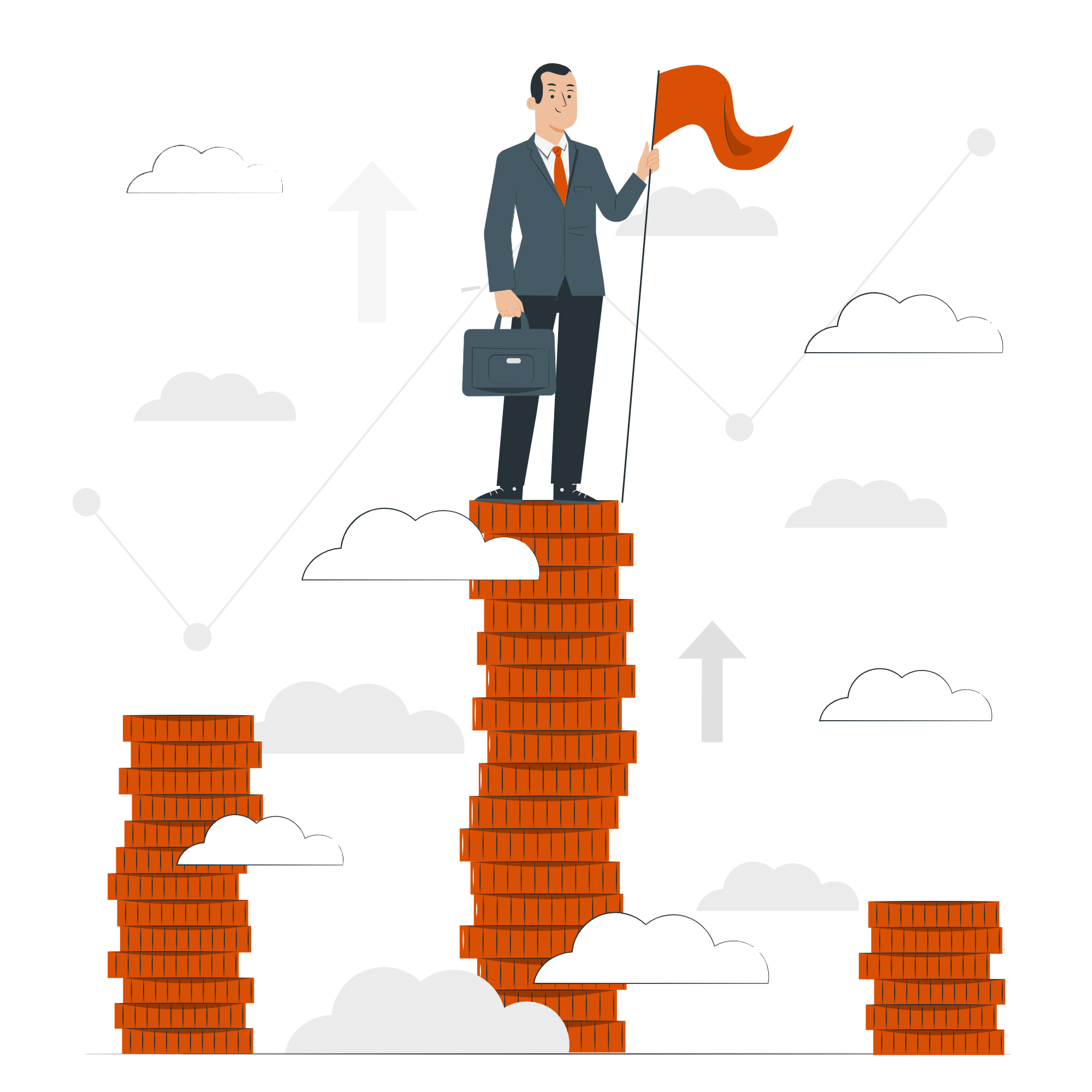 Ilustração Educação Financeira