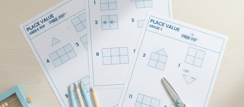 10 Free Place Value Worksheets Grade 3 for Math Success