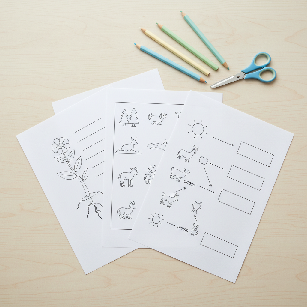 5 Free Life Science Worksheets Grade 3 for Better Retention