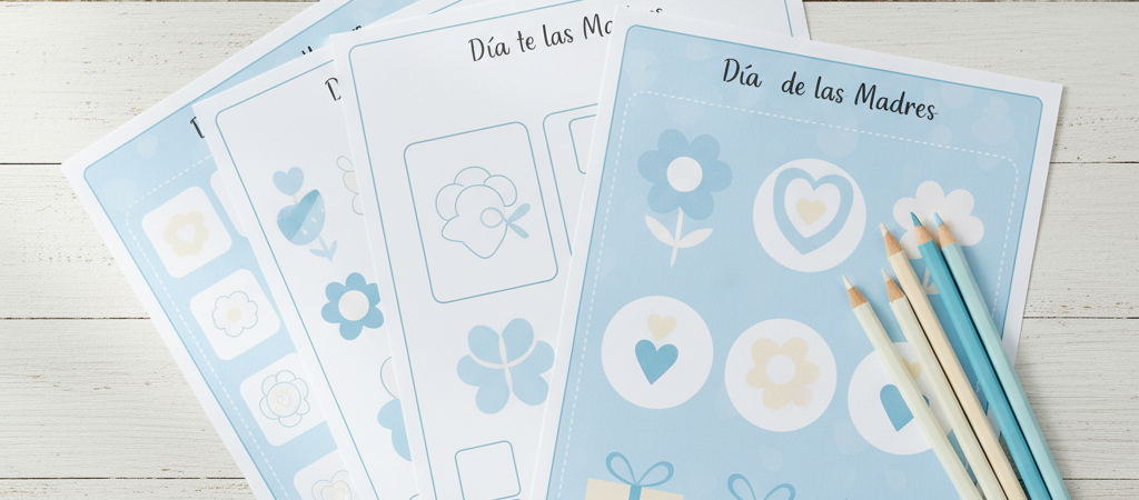 Actividades Día de las Madres para imprimir: 10 ideas rápidas