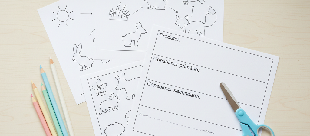 Cadeia alimentar atividades 3º ano: 5 modelos em PDF grátis