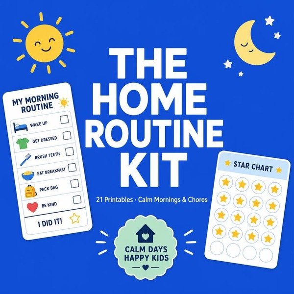 The Home Routine Kit — 21 Printables for Parents