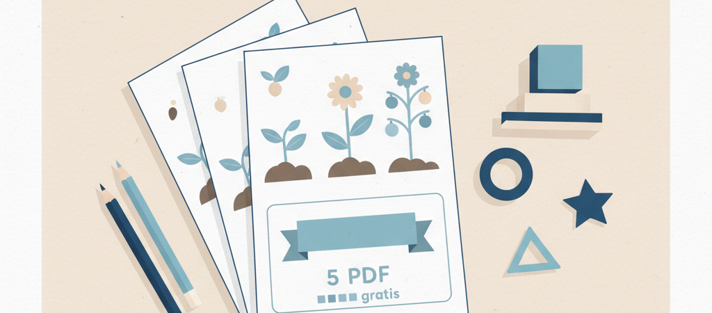 Ciclo de vida de las plantas fichas de trabajo grado 2: 5 PDF gratis