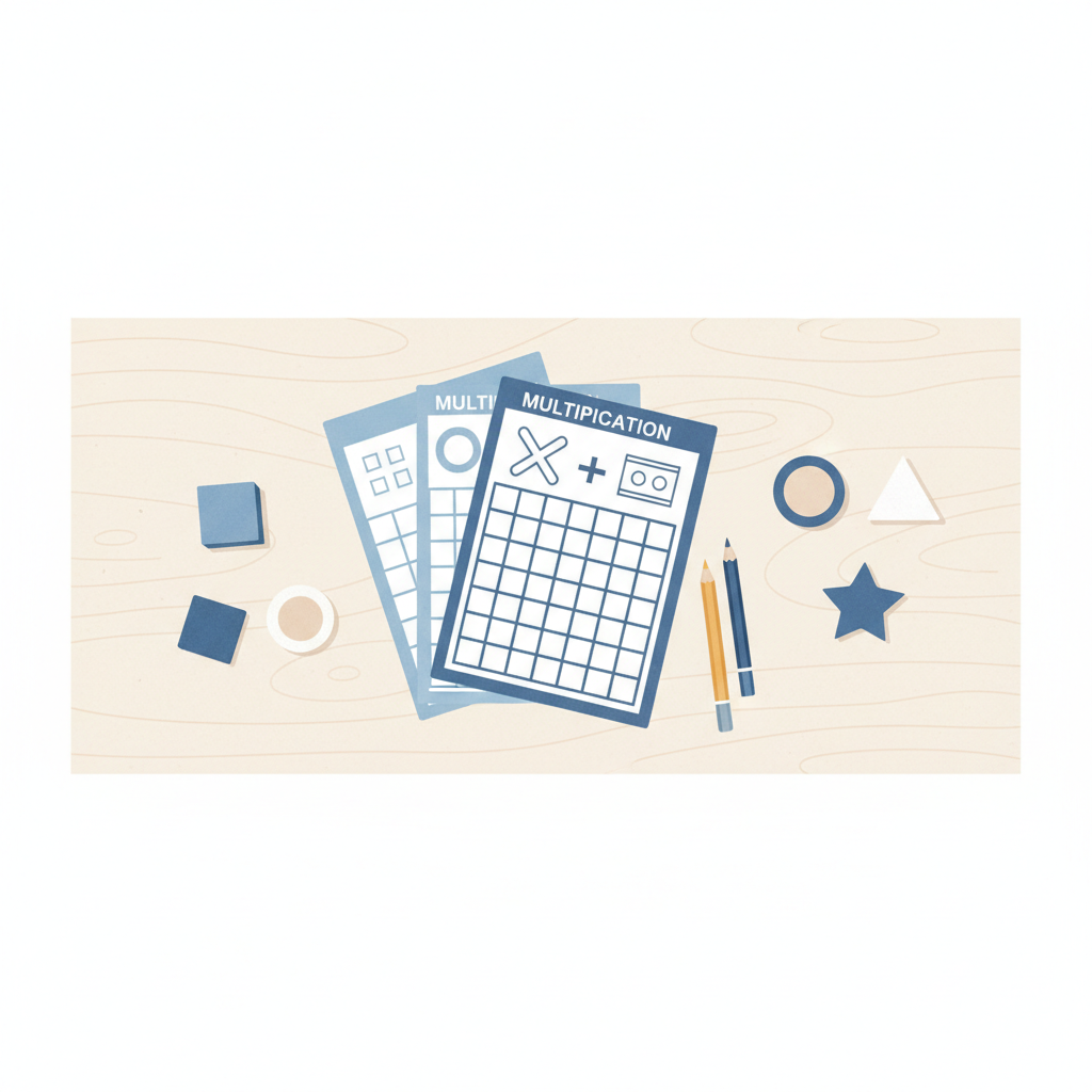 Tablas de multiplicar fichas de trabajo grado 3: Aprende en 14 días