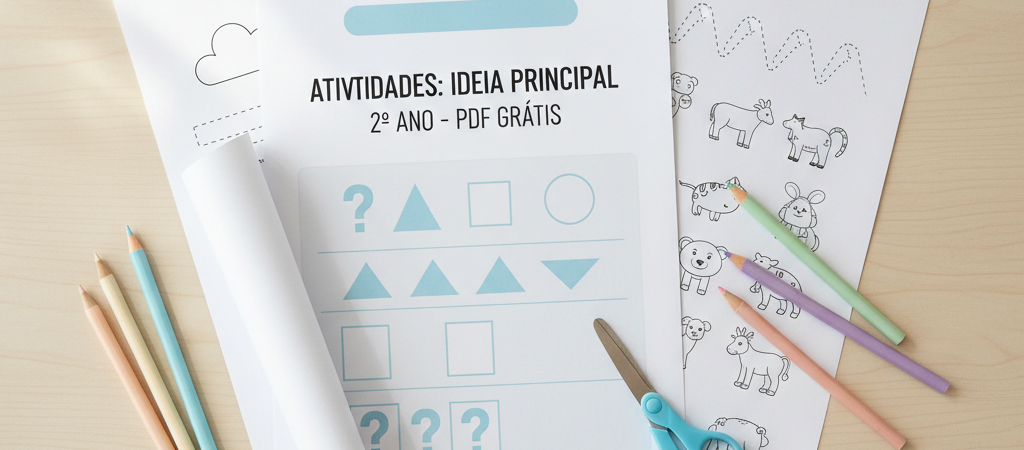 Ideia principal atividades ano 2: 5 estratégias rápidas (PDF)