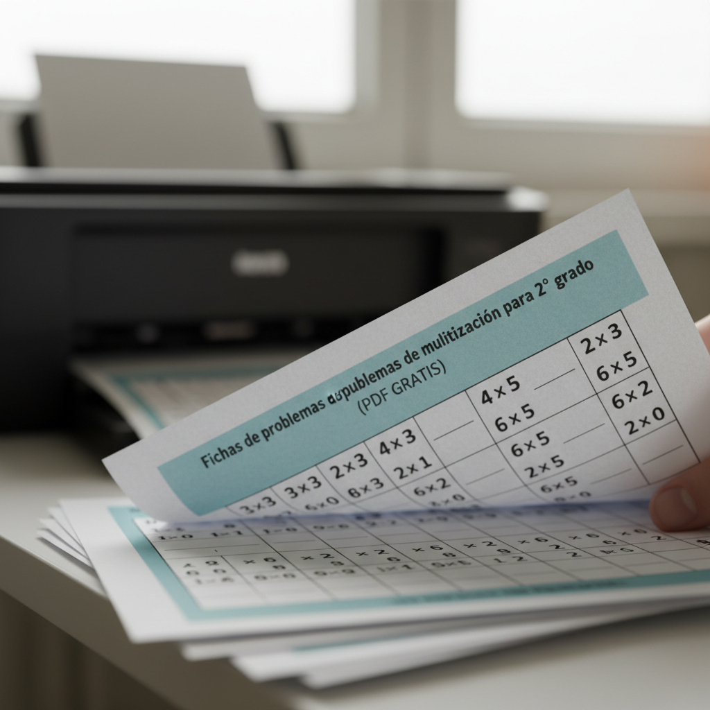Problemas de multiplicación fichas de trabajo grado 2: 10 exercícios — detalhe