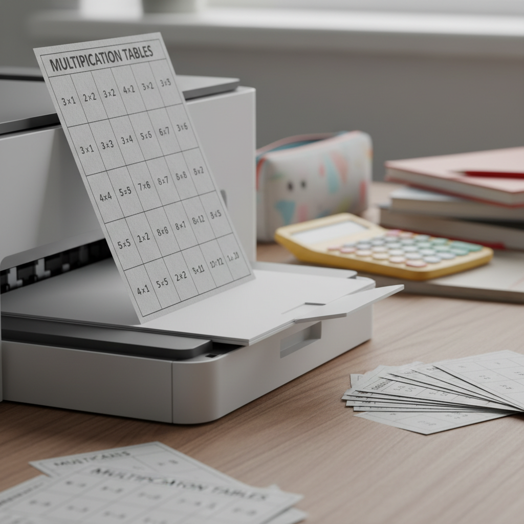 Tablas de multiplicar fichas de trabajo grado 3: Aprende en 14 días — detalhe